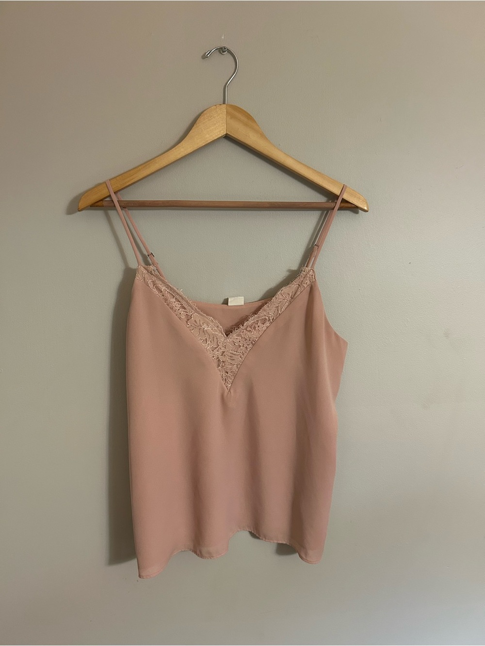 Melrose and Market Blush Pink Lace-Trim Camisole